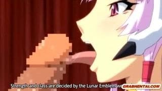 Busty hentai princess loses her virginity