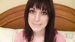 18 Years Old Teen Newbie Fucks a Thick Cock