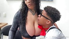 Amora Luv’s Teacher, mature woman wirh young boy porn movie